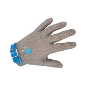 Logica MACELL Guanto Antiscannamento In Maglia D’Acciaio Inox. (Ø 4mm)