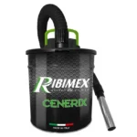 Ribimex PRCEN003/800 Cenerix Aspiracenere Elettrico 800 W 18 Litri Filtro HEPA Lavabile E Intercambiabile Prefiltro Antistatico Autoestinguente