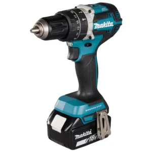 Makita DHP484Z Trapano Avvitatore A Percussione A Batteria 18V Brushless Con Due Livelli Di Velocità - Confezione Bulk Solo Corpo Macchina - Batterie Caricabatterie Escluse - immagine 5