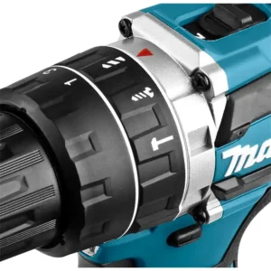 Makita DHP484Z Trapano Avvitatore A Percussione A Batteria 18V Brushless Con Due Livelli Di Velocità - Confezione Bulk Solo Corpo Macchina - Batterie Caricabatterie Escluse - immagine 4
