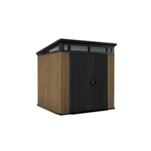 Keter Casetta Da Giardino Pent 7X7 Signature Venetian Effetto Legno Doghe 4,7 m²
