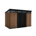 Keter Casetta Da Giardino Pent 11X7 Signature Venetian Effetto Legno Doghe 7,4 m²
