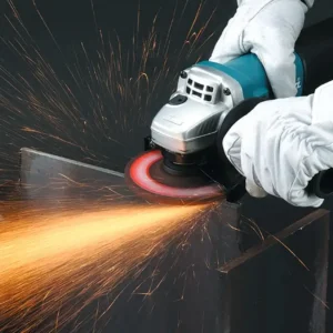 Makita 9557HNRGZ Smerigliatrice Angolare Disco da115 mm Interruttore A Slitta E Funzione Antiriavvio - immagine 2