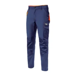 Logica Pantalone CICLONE9 Blu-Arancio 4 Stagioni Traspirabile E Idrorepellente