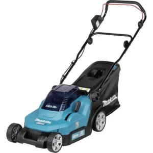 Makita DLM382Z Rasaerba A Batteria 36v 18Vx2 Con Lama Da 38cm  Solo Corpo Macchina  Batteria E Caricabatteria Esclusi