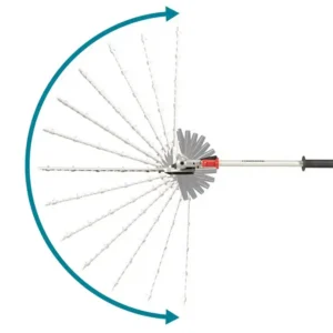 Makita EN402MP Accessorio Tagliasiepi Con Angolo Regolabile In 13 Posizioni, Lunghezza Taglio 500 mm - Solo Accessorio - Per Blocco Motore: DUX18 - DUX60 - UX01G - immagine 4