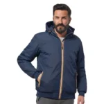 Logica NAIROBI1 Giubbino Imbottito Blu Con Cappuccio