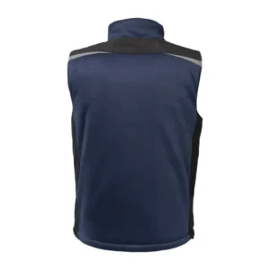 Logica POLARIS1 Gilet In Soft-Shell Blu Multitasche Con Imbottitura Interna - immagine 3