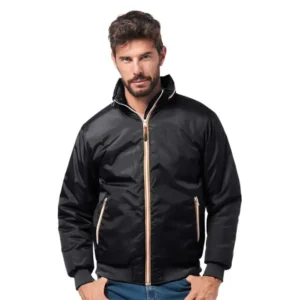 Logica SALOMON5 Giubbino Imbottito Nero Con Cappuccio A Scomparsa