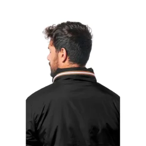 Logica SALOMON5 Giubbino Imbottito Nero Con Cappuccio A Scomparsa - immagine 2