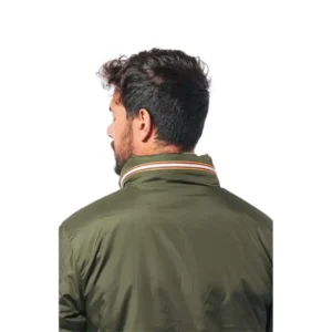 Logica SALOMON7 Giubbino Imbottito Verde Con Cappuccio A Scomparsa - immagine 2