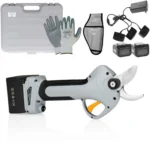 Volpi Forbici Elettroniche KV380 Brushless Taglio ⌀ 36 mm Con 2 Batterie ( 2,5 Ah ) Display Cesoie Per Potatura a Batteria