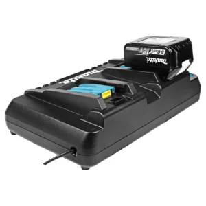 Makita DC18RD Caricabatterie doppio LXT Per Batterie Da 14,4V E 18V - immagine 2