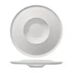 Essentia DAMASCO Piatto Fondo Gourmet In Porcellana Ø 28cm Interno Ø 13,5cm