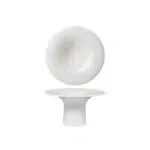 Essentia 50'S ERA Piatto/Alzata Gourmet In Porcellana Ø 14cm Altezza 7,8cm