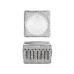 Essentia ACROPOLI Piatto Gourmet Quadrato 8,5x8,5cm Altezza 5,6cm