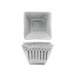 Essentia ACROPOLI Coppetta Quadrata 8,8x8,8cm Altezza 5,9cm