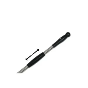 Gi-Metal Linea Amica Palettino Pizza Acciaio Inox Tondo Forato Ø 20 cm Manico 150 cm - immagine 2