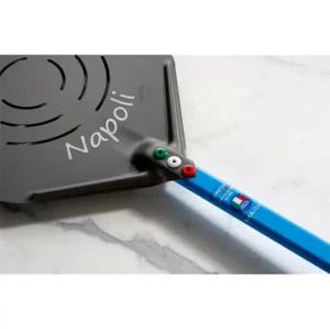 Gi-Metal Napoli Pala Pizza Alluminio Forgiato Rettangolare 33 cm Manico 150 cm - immagine 4