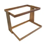 Essentia BUFFET Alzata 2 Posti Per Cassette Legno Acacia 58x44,5xH38 cm GN 1/1