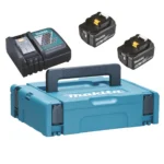 Makita 197624-2 Kit energy LXT ® Caricabatterie Rapido LXT® da 18V e Due Batterie Da 5,0Ah In Valigetta Vuota Makpac Tipo 1 295x395x105mm