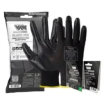 Vam BLACK MIX Guanto Da Lavoro In Poliestere 13 Gauge Con Spalmatura In Nitrile