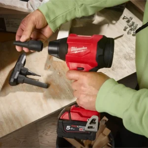 Milwaukee M18 BLHSB Mini Soffiatore M18™ Solo Corpo Macchina + 3 Accessori - immagine 4