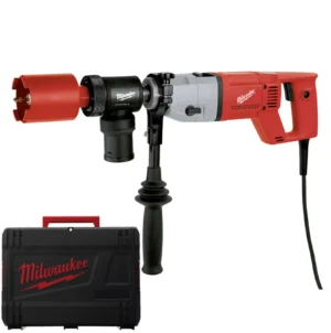 Milwaukee DD 2-160 XE Carotatrice Elettrica A Secco A 2 Velocità Per Punte SDS-plus E Nuclei Diamantati M16