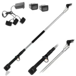 Volpi KV151 Forbici Elettroniche Su Asta Da 150 Cm Brushless Taglio ⌀ 38 mm Con 2 Batterie 21,6V 4,0 Ah E Caricabatteria