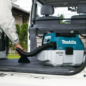 MAKITA Aspiratore  Portatile A Batteria V18 Solo Corpo Macchina Batterie Caricabatterie Esclusi - immagine 8