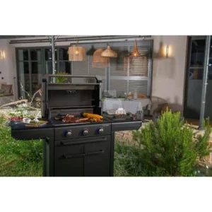 Campingaz Barbecue 3 Series Onyx S BBQ Doppia Griglia Dualgas Barbecue A Gas - GPL e Metano - immagine 4
