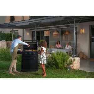 Campingaz Barbecue 3 Series Onyx S BBQ Doppia Griglia Dualgas Barbecue A Gas - GPL e Metano - immagine 7